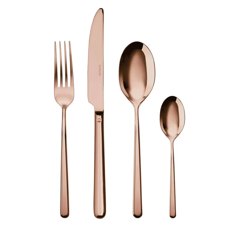 Linear Servizio Posate In Acciaio Inox 18/10 - Set 24 Pz