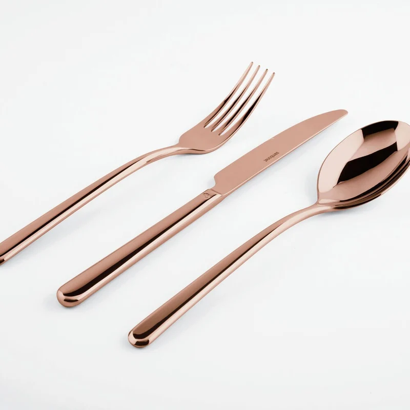 Linear Servizio Posate In Acciaio Inox 18/10 - Set 24 Pz