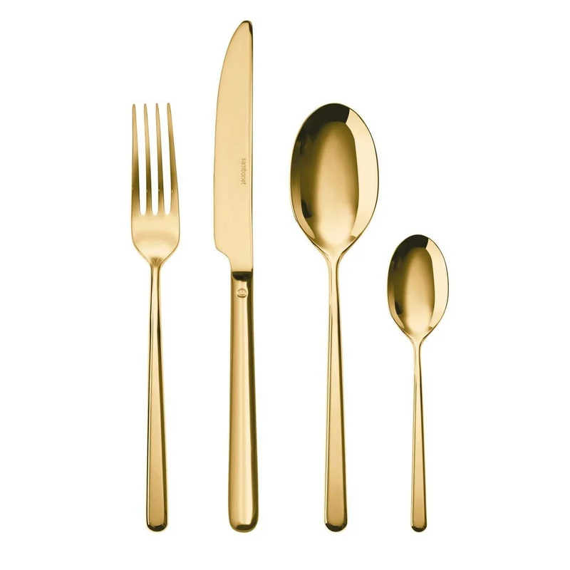 Linear Servizio Posate In Acciaio Inox 18/10 - Set 24 Pz