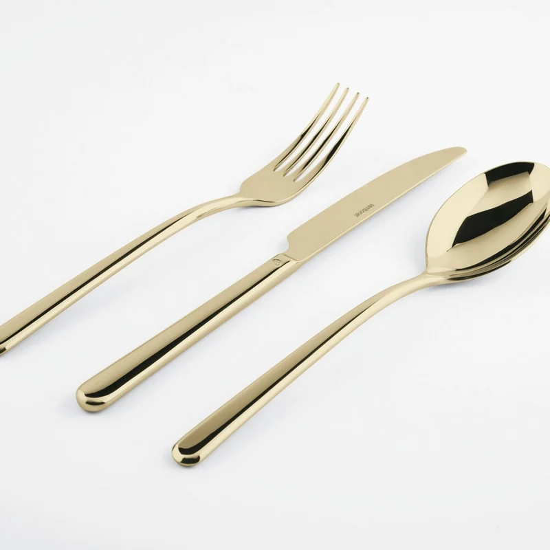 Linear Servizio Posate In Acciaio Inox 18/10 - Set 24 Pz