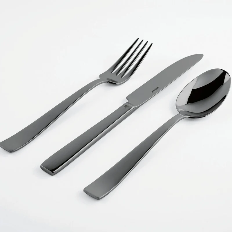 Flat Servizio Posate In Acciaio Inox 18/10 - Set 24 Pz