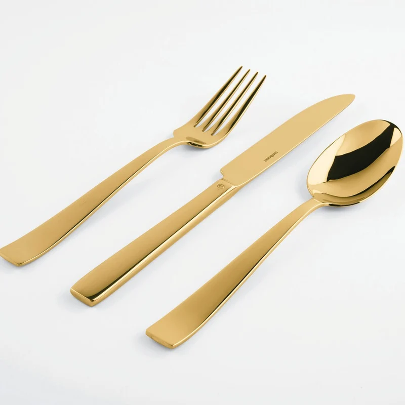 Flat Servizio Posate In Acciaio Inox 18/10 - Set 24 Pz