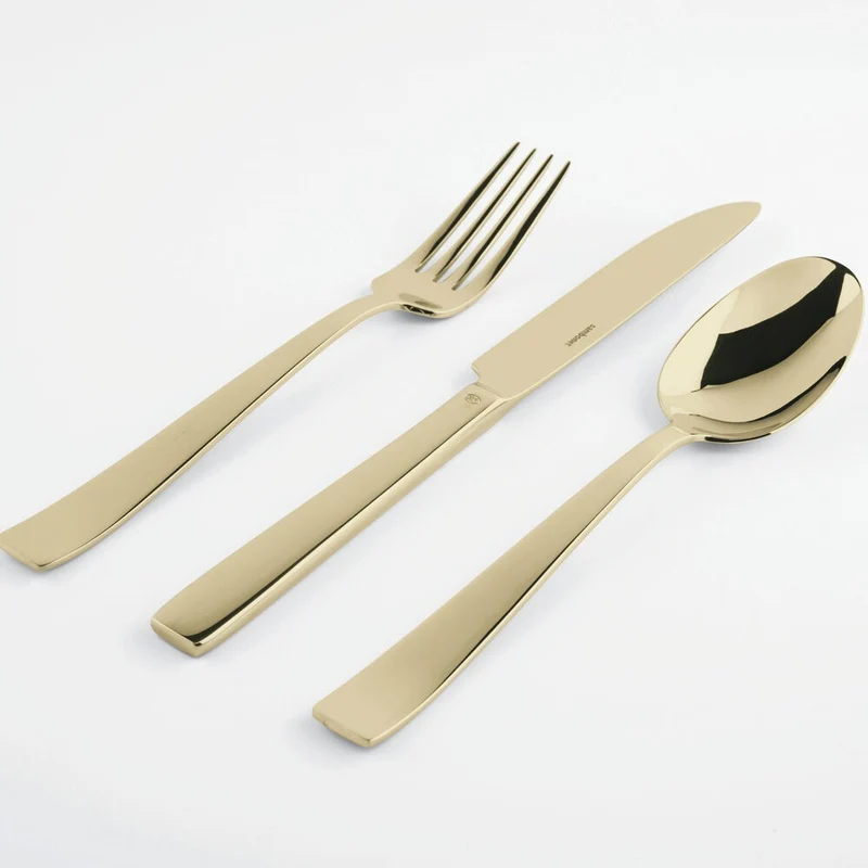Flat Servizio Posate In Acciaio Inox 18/10 - Set 24 Pz