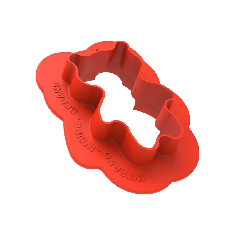 8 Forme - Teddy Bear 68 Stampo Dolci Con Cutter In Silicone