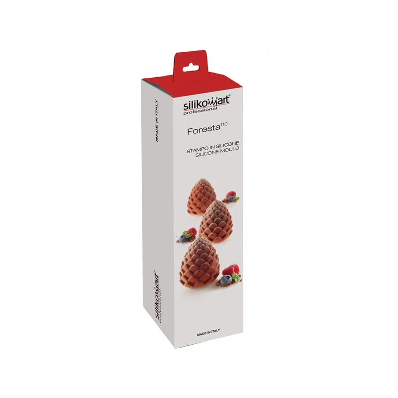 5 Forme - Foresta & Ananas 110 Stampo Dolci Frutta Realistica In Silicone