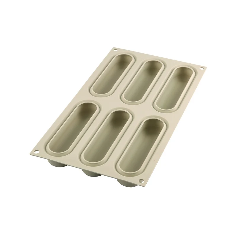6 Forme - Kit Pop Eclaire Stampo Dolci Doppio Stampo In Silicone