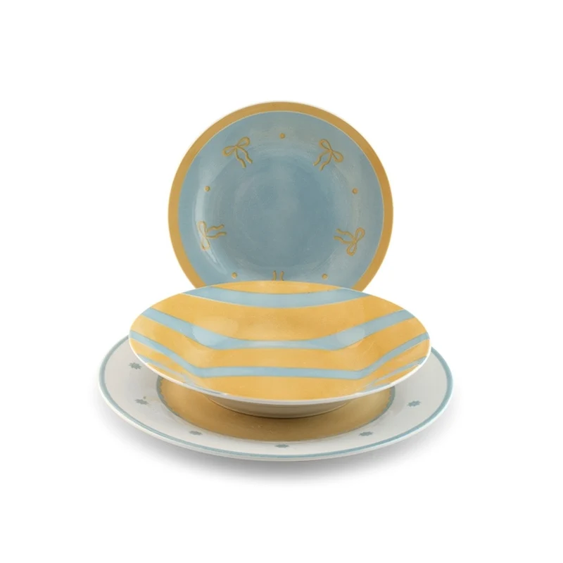 Daisy Servizio Piatti In Porcellana - Set 18 Pz