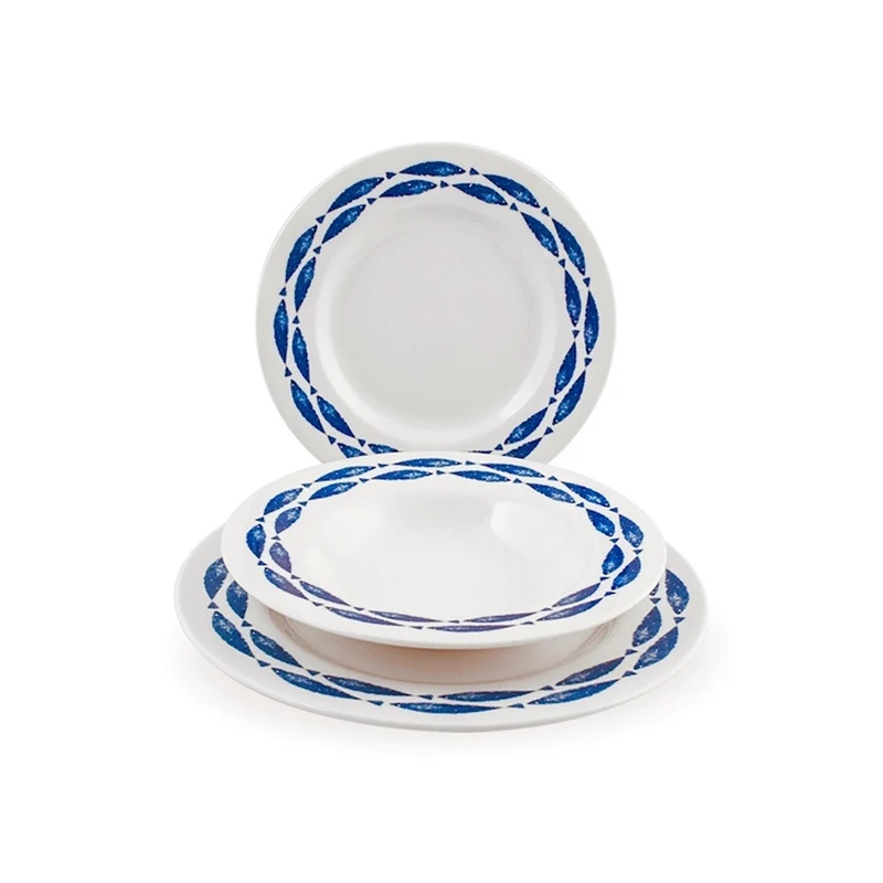 Sealife James Sadler & Sons Servizio Piatti In Terracotta - Set 18 Pz