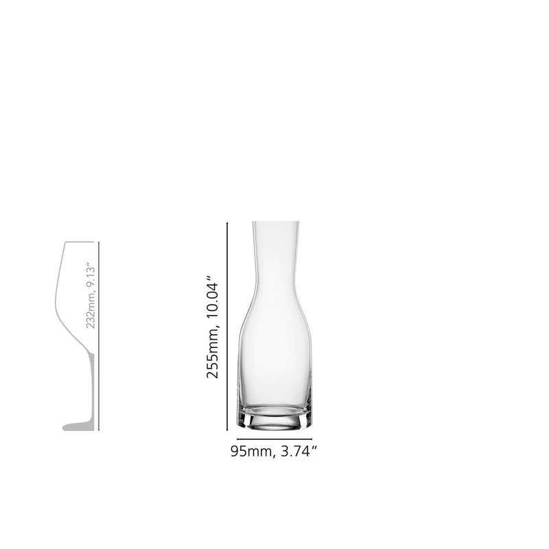 50 cl - Ultra Caraffa Acqua In Vetro Cristallino