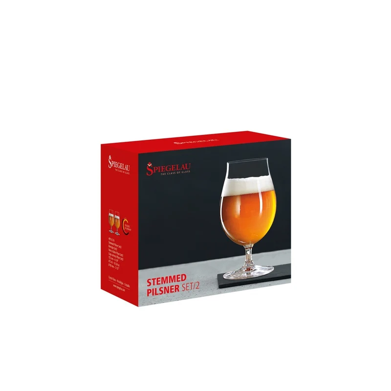 47.5 cl - Beer Classics Tulip Calice Birra In Vetro Cristallino - Set 2 Pz