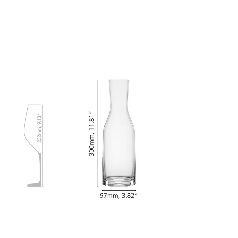 100 cl - Ultra Caraffa Acqua In Vetro Cristallino