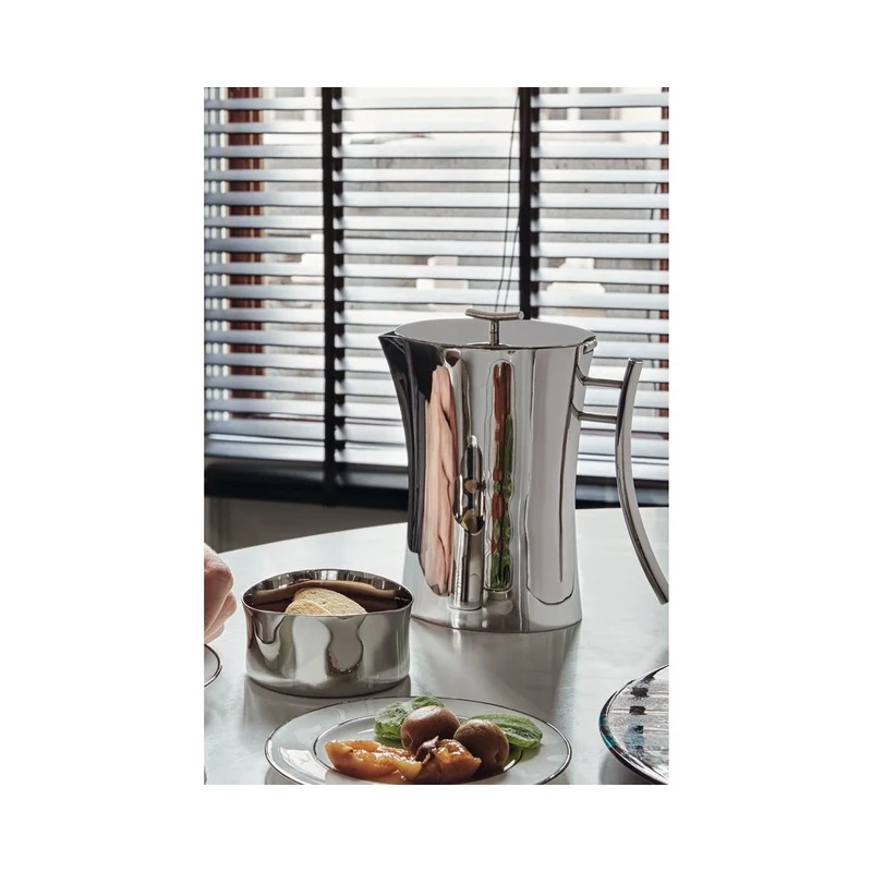 72 cl - Bamboo Caffettiera In Acciaio Inox