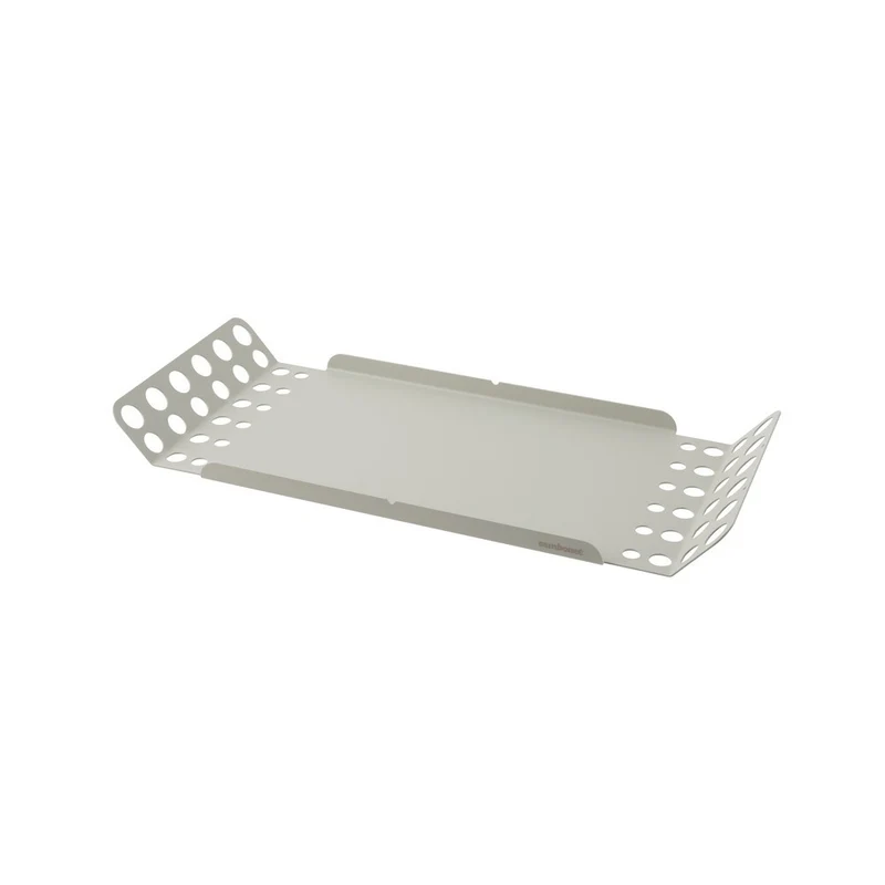 46.5x20.5 cm - Radici Vassoio Rettangolare In Acciaio Inox