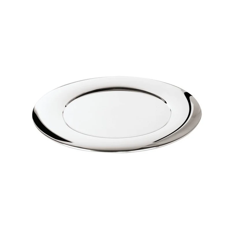 32 cm - Sphera Piatto Presentazione In Acciaio Inox