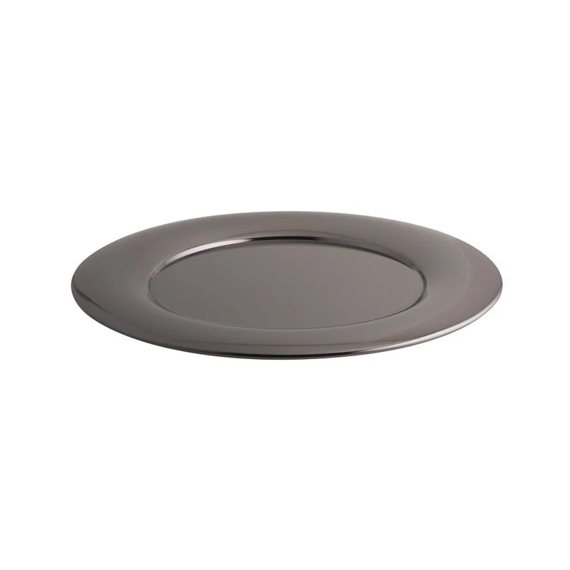 32 cm - Sphera Piatto Presentazione In Acciaio Inox
