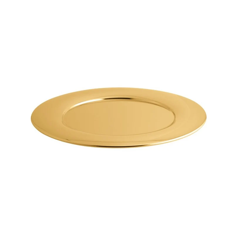 32 cm - Sphera Piatto Presentazione In Acciaio Inox