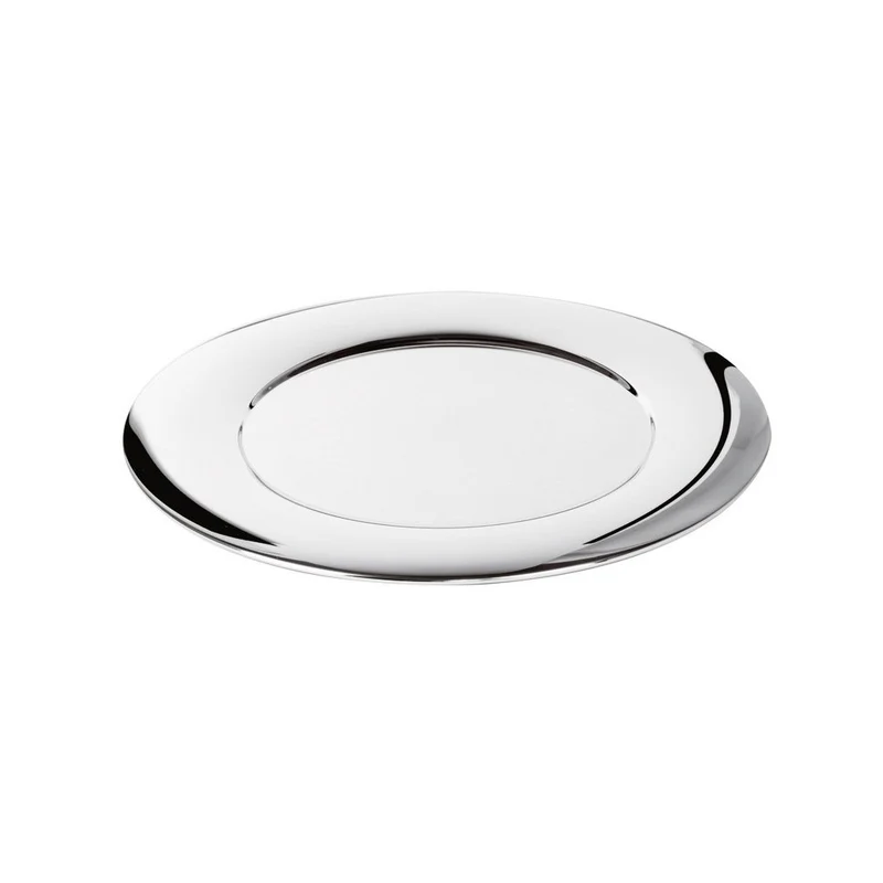 32 cm - Sphera Piatto Presentazione In Acciaio Inox