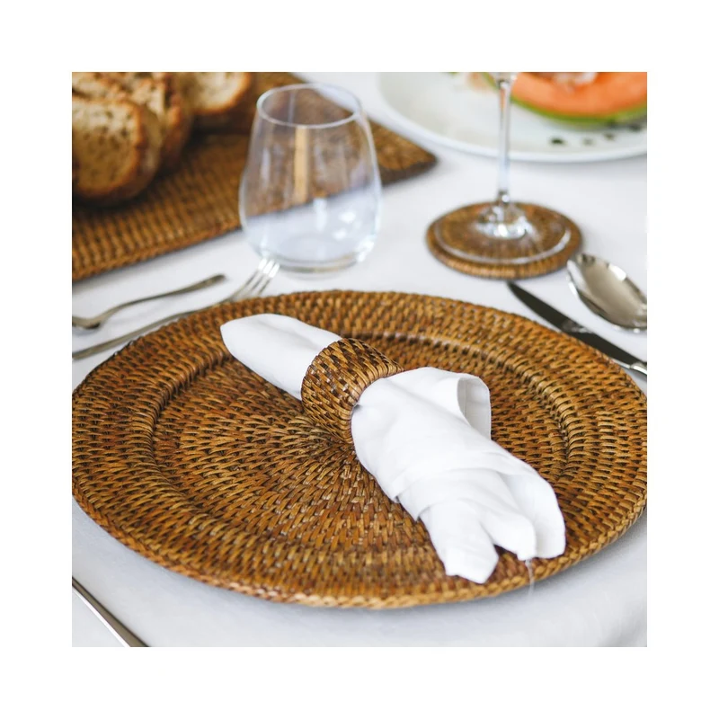 12.5x14.3 cm - Radici Contenitore In Rattan