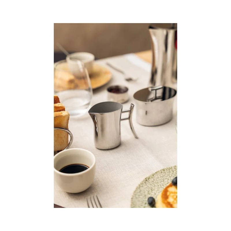 11 cl - Bamboo Lattiera In Acciaio Inox
