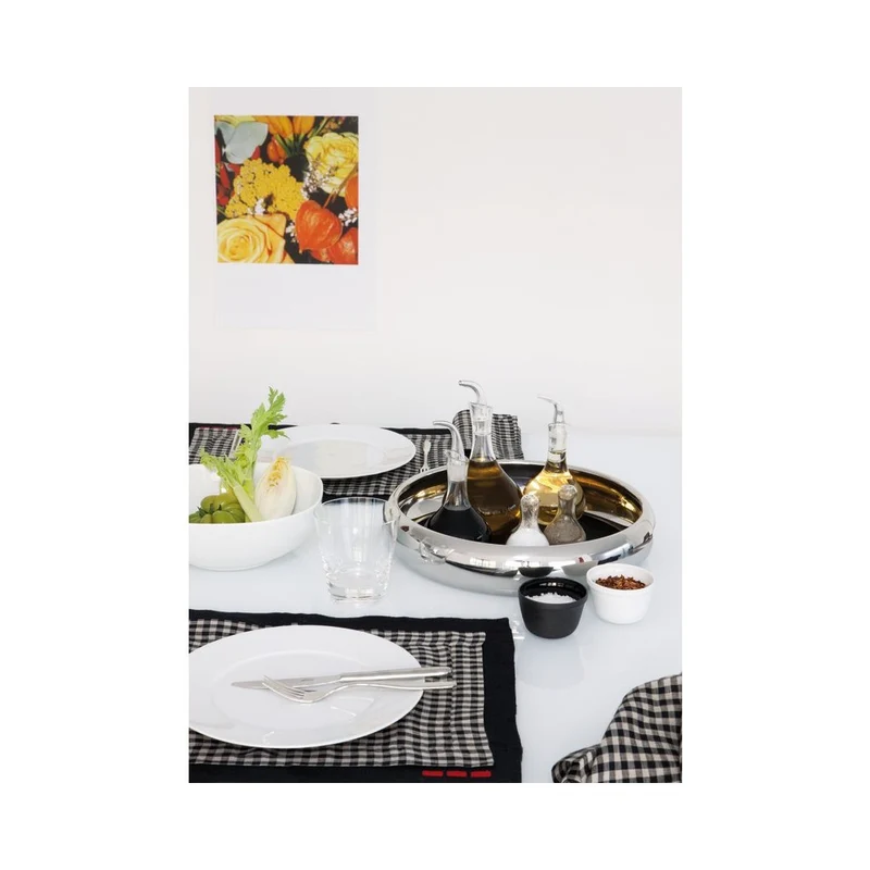 24 cm - Sphera Coppa Con Manici In Acciaio Inox
