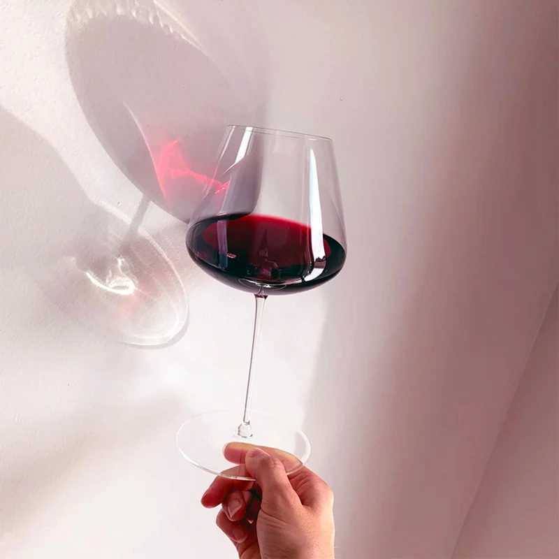 95 cl - Vertigo Stem Zero Calice Vino Rosso In Vetro Cristallino Set 2 Pz