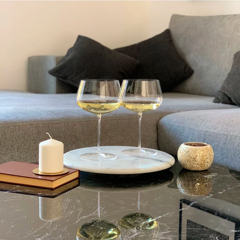 75 cl - Vertigo Stem Zero Calice Vino Bianco In Vetro Cristallino Set 2 Pz
