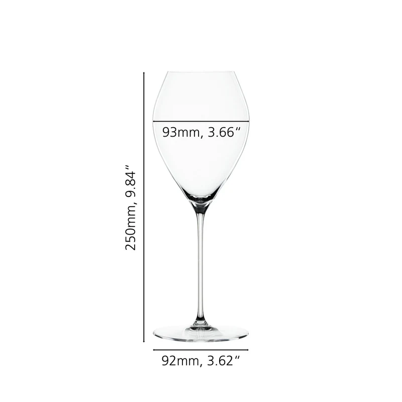 50 cl - Special Glasses Calice Flute Spumante In Vetro Cristallino - Set 2 Pz