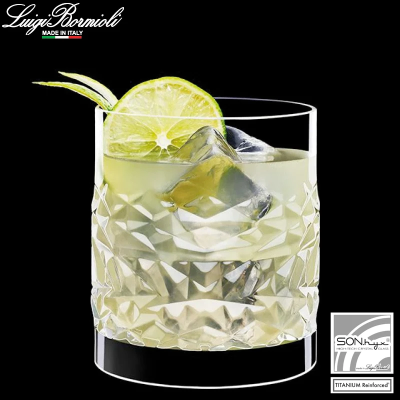 38 cl - Mixology Bicchiere Whisky in Vetro - Set 6 Pezzi