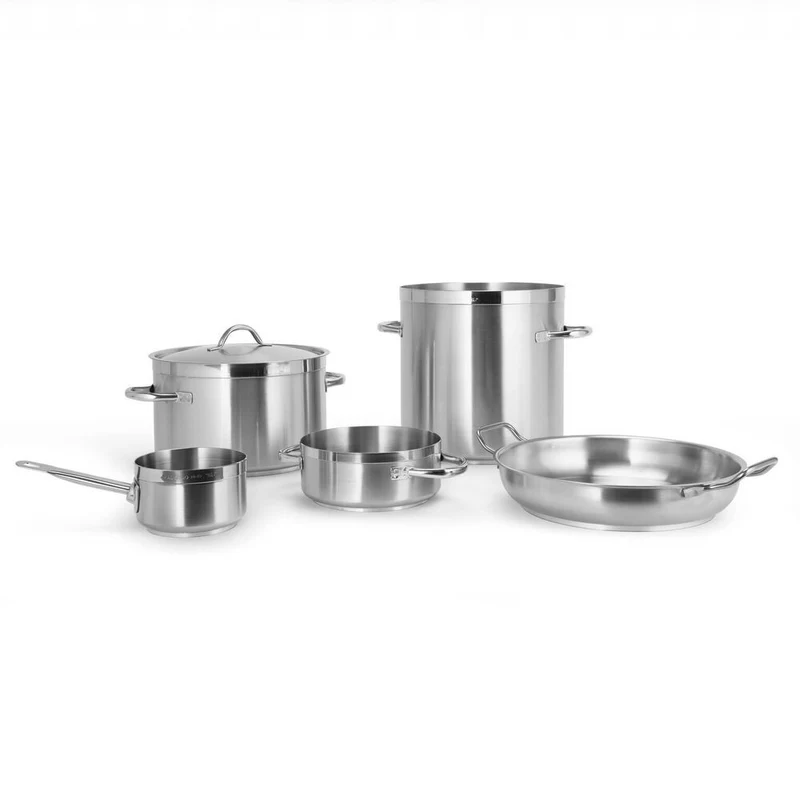 Series 1100 Grand Gourmet Casseruola Bassa Conica Con Manico In Acciaio Inox