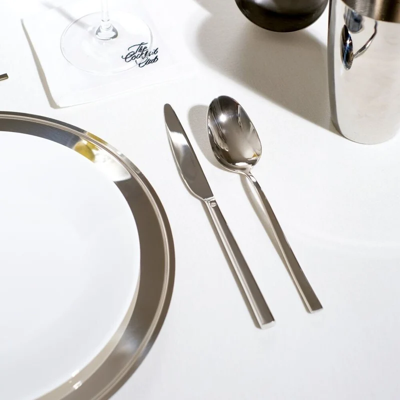 Rock Servizio Posate In Acciaio Inox - Set 60 Pz