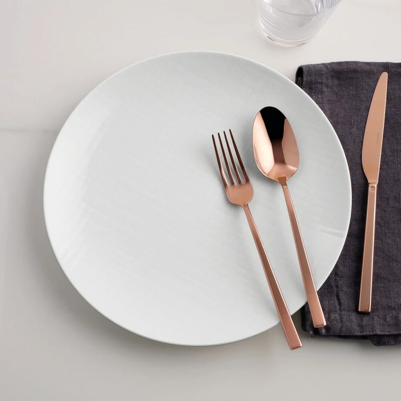 Rock Servizio Posate In Acciaio Inox - Set 60 Pz