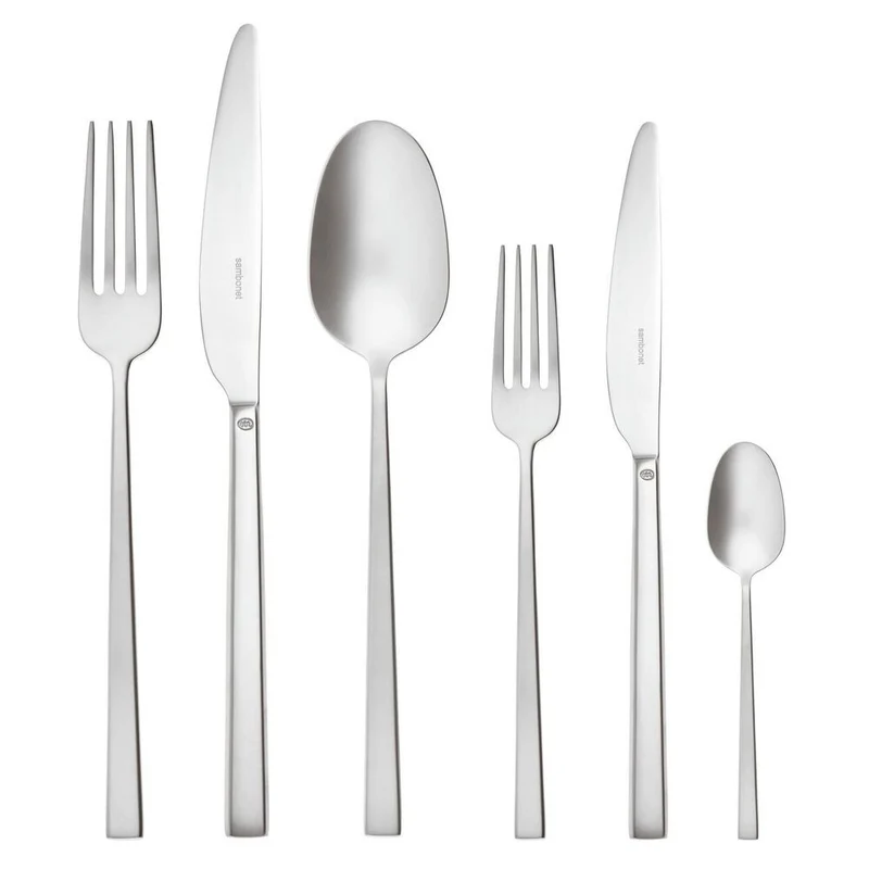Rock Servizio Posate In Acciaio Inox - Set 36 Pz