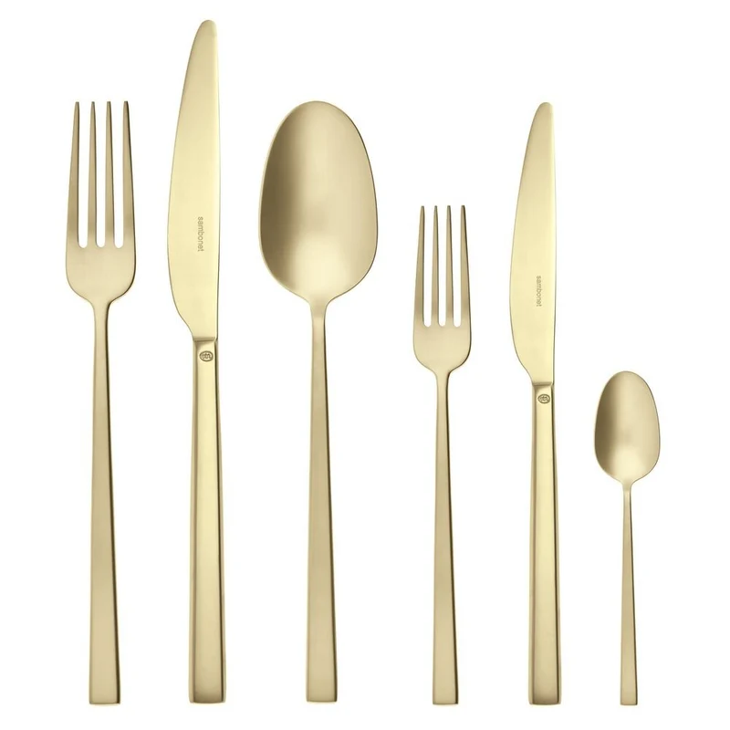 Rock Servizio Posate In Acciaio Inox - Set 36 Pz