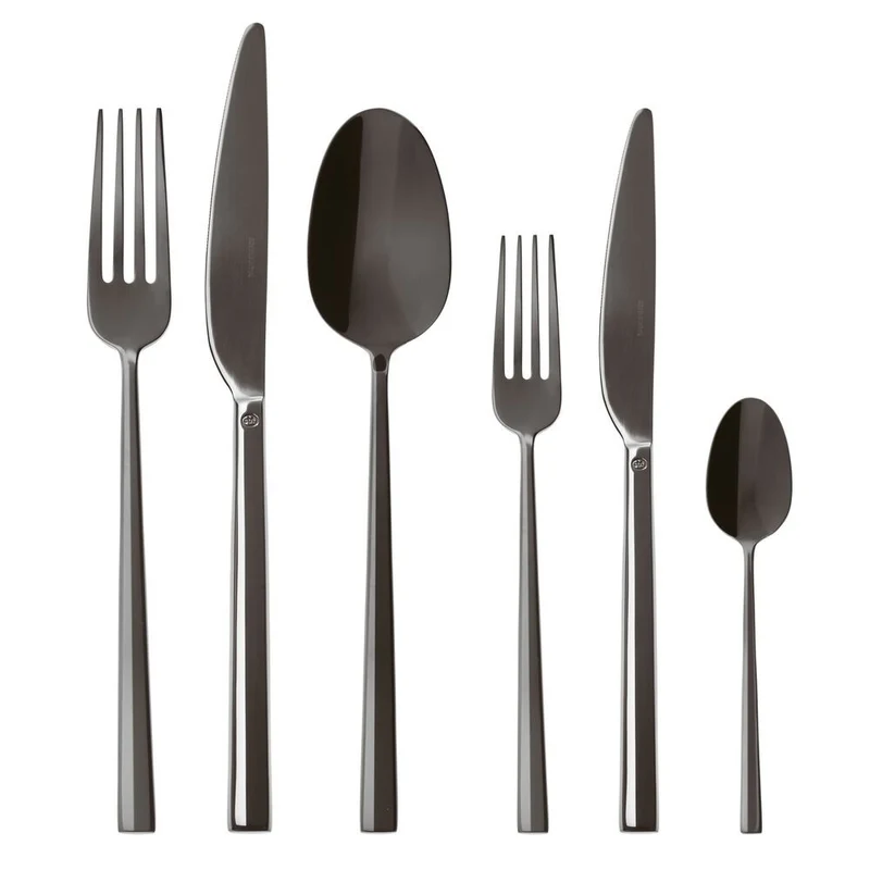 Rock Servizio Posate In Acciaio Inox - Set 36 Pz