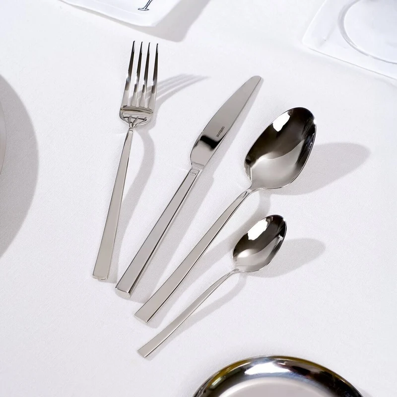Rock Servizio Posate In Acciaio Inox - Set 24 Pz