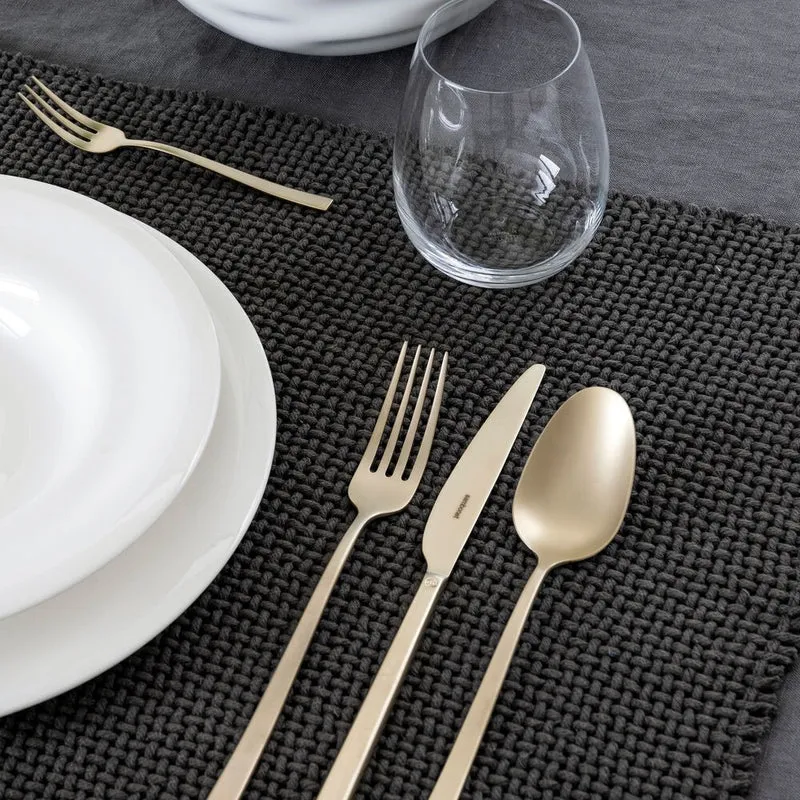 Rock Servizio Posate In Acciaio Inox - Set 24 Pz