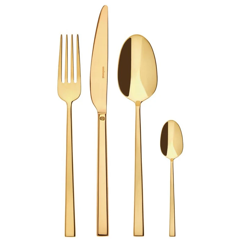 Rock Servizio Posate In Acciaio Inox - Set 24 Pz