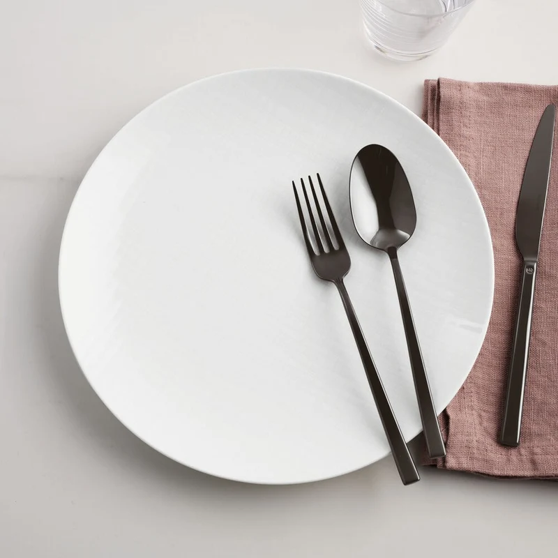 Rock Servizio Posate In Acciaio Inox - Set 24 Pz