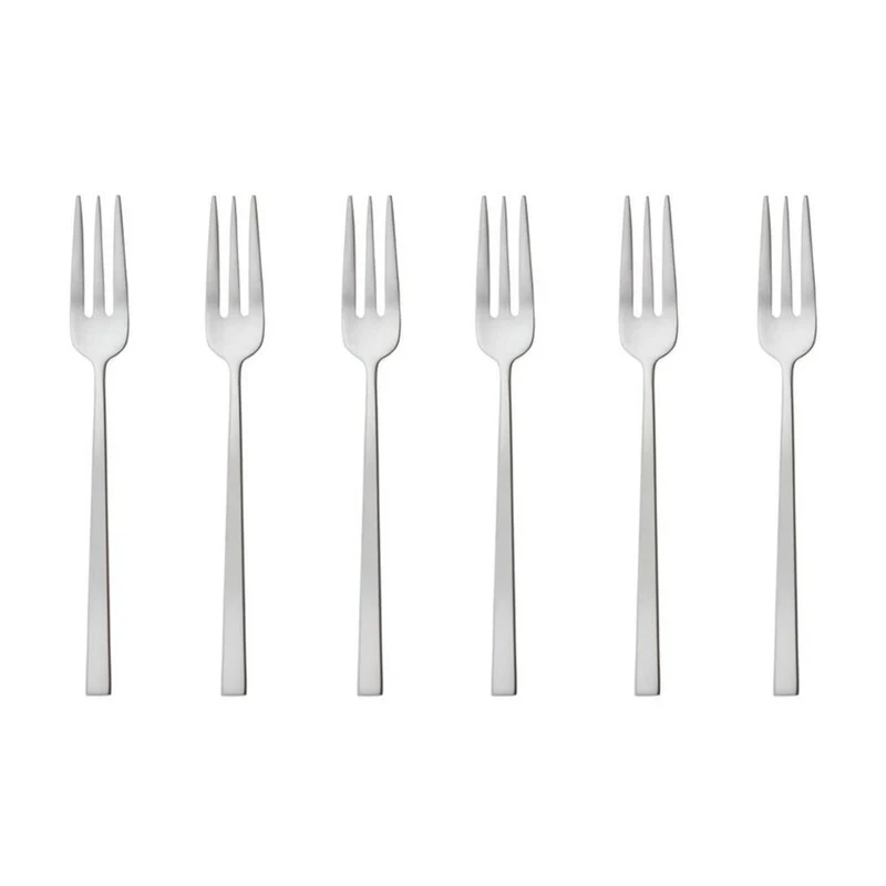 Rock Forchettina Dolce In Acciaio Inox - Set 6 Pz