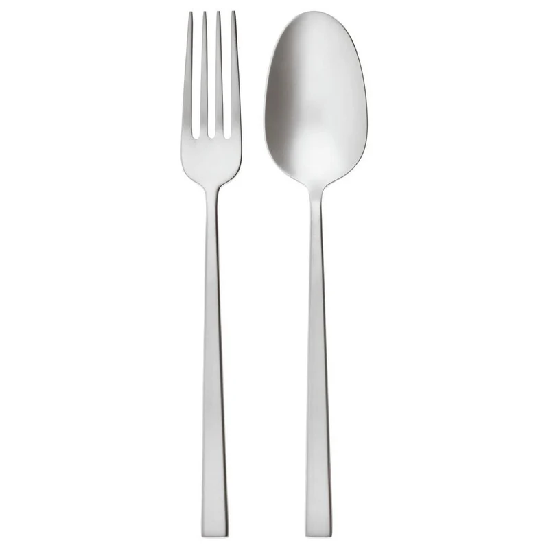 Rock Posate Servire In Acciaio Inox - Set 2 Pz