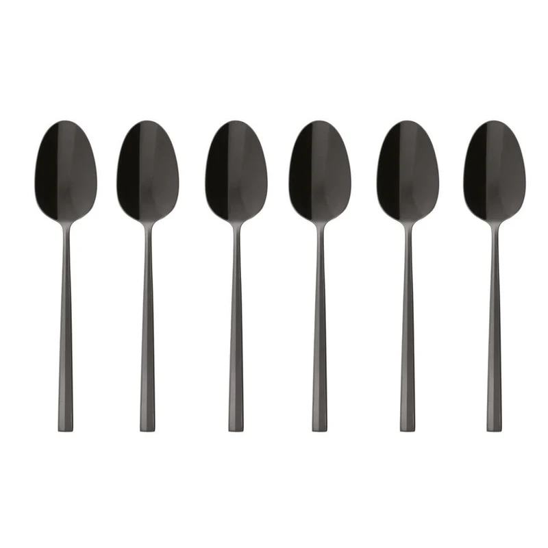 Rock Cucchiaini Caffè In Acciaio Inox - Set 6 Pz