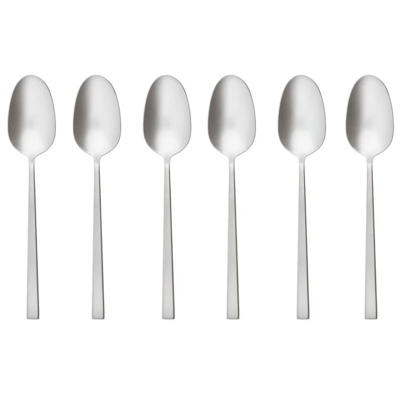 Rock Cucchiaini Tè In Acciaio Inox - Set 6 Pz