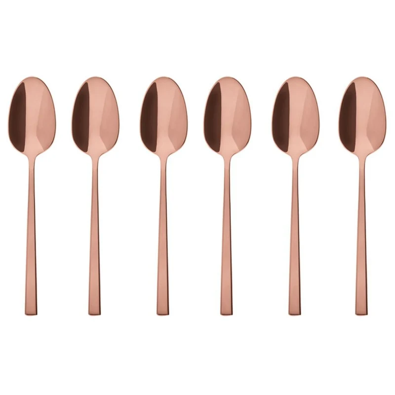 Rock Cucchiaini Tè In Acciaio Inox - Set 6 Pz