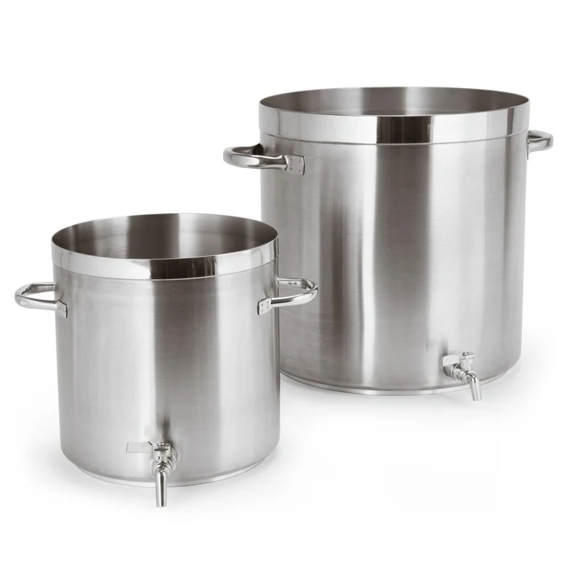 Series 1100 Grand Gourmet Pentola Alta Con Rubinetto In Acciaio Inox