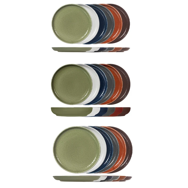 Havana Nordic Servizio Piatti In Stoneware Set 18 Pz