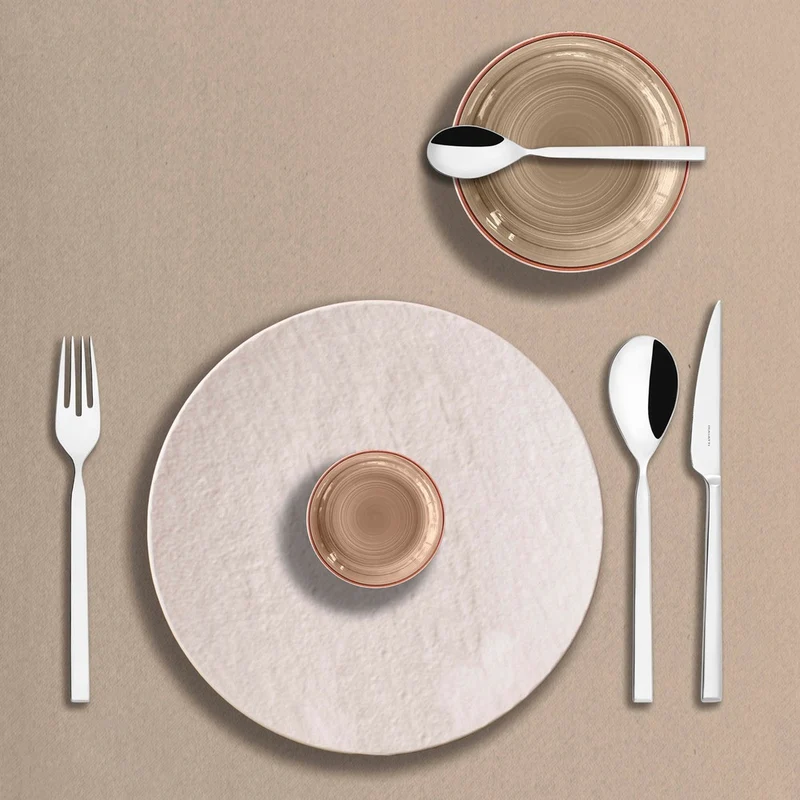 Puro Servizio Posate In Acciaio Inox 18/10 - Set 24 Pz