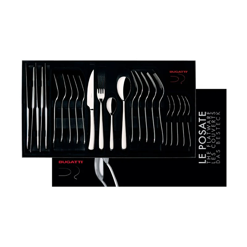 Preludio Servizio Posate In Acciaio Inox 18/10 - Set 24 Pz