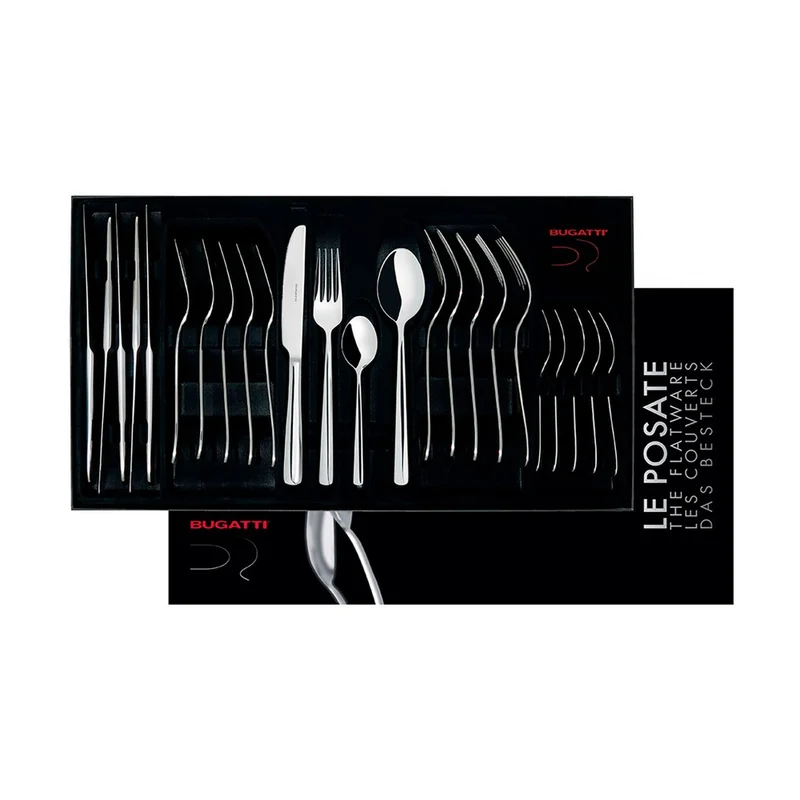 Metropolis Servizio Posate In Acciaio Inox 18/10 - Set 24 Pz