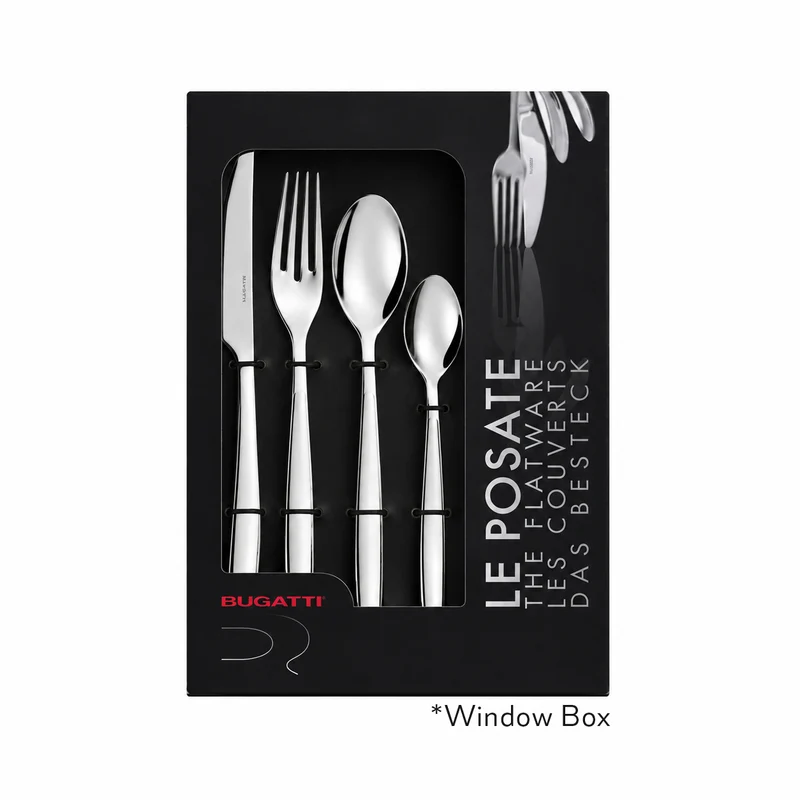 Caprera Servizio Posate In Acciaio Inox 18/10 - Set 24 Pz