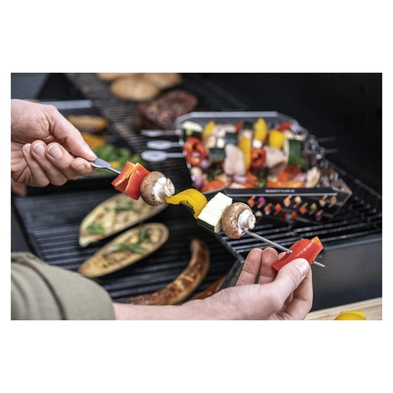 BBQ+ Set Spiedini In Acciaio Inox - Set 5 Pz